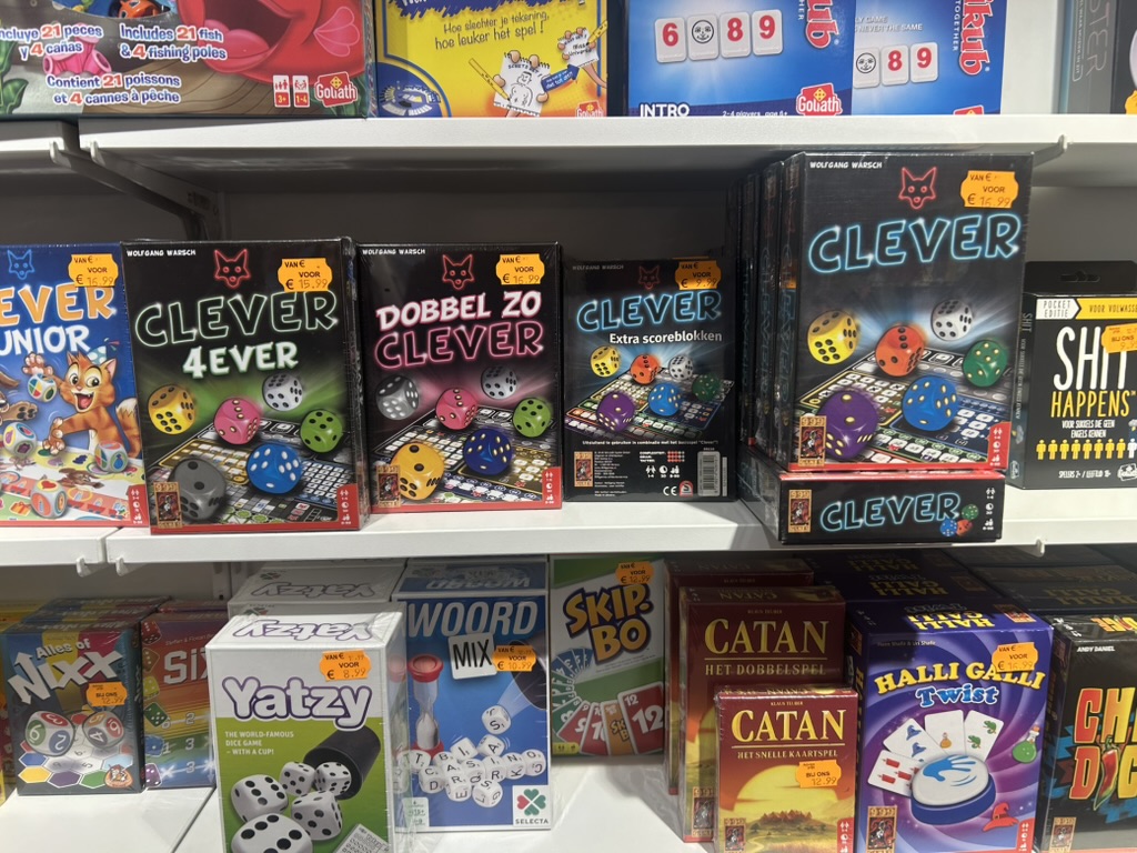 ボードゲーム売り場